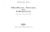 Octavio Paz Modern Insan v Edebiyat PDF