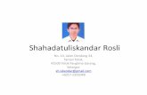 Shahadatuliskandar Rosli Portfolio-pps