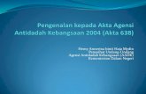 Pengenalan Kepada Akta AADK 2004