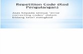Repetition Code (Kod Pengulangan)