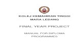 Manual PM-FYP Diploma KKTM Ledang