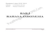 BAB I_ Latihan Soal_Bahasa Indonesia