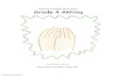 Madarsa AhleBait (a.s.) - Grade 4 - Akhlaq