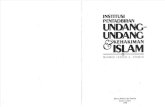Institusi Pentadbiran Undang2 Dan Kehakiman Islam oleh Mahmud Saedon A. Othman