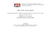 Nota Kuliah MZU3110