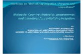 AWW2013: Revitalizing Irrigation in Malaysia by Mohd Yazid Bin Abdullah