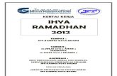 KERTAS KERJA Ihya' Ramadhan 2012