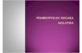 Pembentukan Negara Malaysia