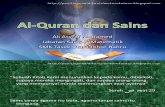 tazkirah : Sains Dan Al-Quran