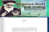 Wasiat Sufi Imam Sayyid Ruhullah Khomeini 3