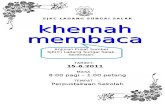 KHEMAH MEMBACA