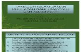 Tamadun Islam Zaman Khulafah Bani Umayyah Dan Abasiyyah