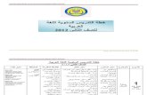 Rancangan Tahunan Bahasa Arab KSSR Tahun 2 - 2012