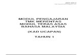 RPH Bahasa Malaysia (TMK) Tahun 1 KSSR