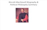Machiavelli Dan Matlamat Sesebuah Pemerintahan