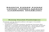 Bahasa Kanak-kanak Lemah Pembelajaran (Learning Disabled)