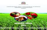 Memoria Anual CNMSF 2014