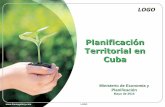 Planificación territorial en Cuba