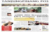 Epaper Tanjungpinang Pos 19 Februari 2016