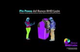 Pin Pesos del Banco BHD León