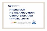 Pengenalan Program Pembangunan Guru Baharu (PPGB)