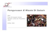 Pengurusan E-Waste Di Sabah