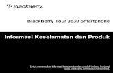 BlackBerry Tour 9630 Smartphone Informasi Keselamatan dan Produk