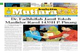 Dr. Fadhlullah Jamil Tokoh Maulidur Rasul 1435H P. Pinang
