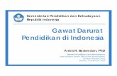 Gawat Darurat Pendidikan di Indonesia
