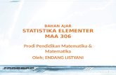 STATISTIKA ELEMENTER MAT 210