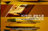 IDFR 2013 Training Programmes