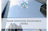 Good University Governance (GUG)