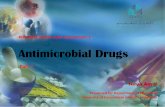 ANTIMICROBIAL DRUGS (part I)