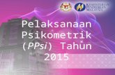 Pelaksanaan psikometrik tahun 2015 (1)