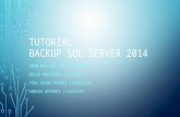 Tutorial backup sql server