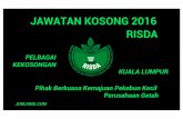Jawatan Kosong RISDA Terkini 2016 Kuala Lumpur