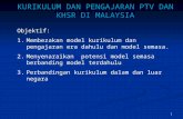Nota Tajuk 6 Kurikulum dan Pengajaran PTV dan KHSR di Malaysia