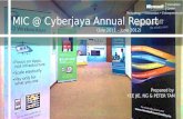 MIC Cyberjaya FY12 Annual Report