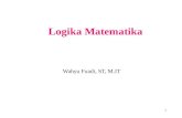 Logika Matematika - Wahyu Fuadi, ST, M.IT