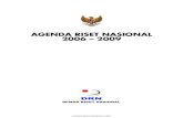 AGENDA RISET NASIONAL 2006 – 2009