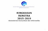 RINGKASAN RENSTRA 2015-2019