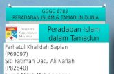 Presentation kump 7  peradaban islam dlm tamdun melayu