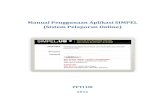 Manual Penggunaan Aplikasi SIMPEL (Sistem Pelaporan Online)