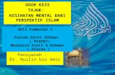 kesihatan mental menurut perspektif islam