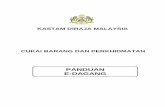 PANDUAN E-DAGANG - customs.gov.my