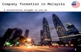 Company Formation in Malaysia