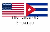 Cuba-US embargo