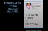 CTU555 Sejarah Malaysia - Pengenalan