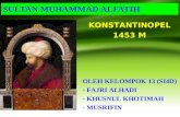 Gaya kepemimpinan Muhammad Alfatih