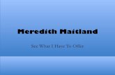 Portfolio Meredith Maitland